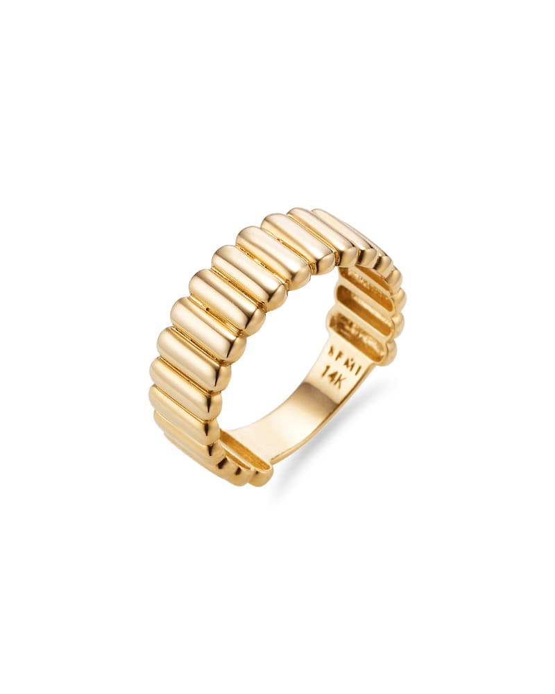 14K 18K Striped Ring thumbnail
