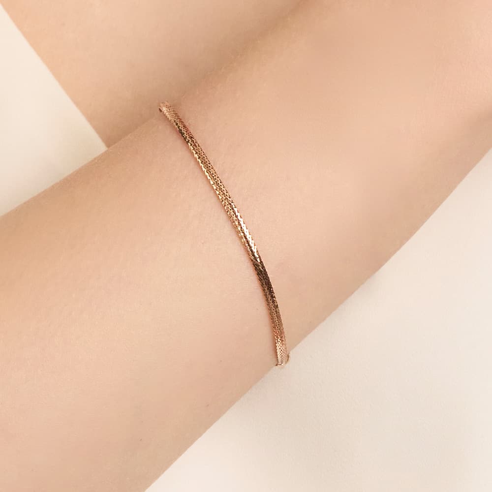 14k Satin Bracelet alternate