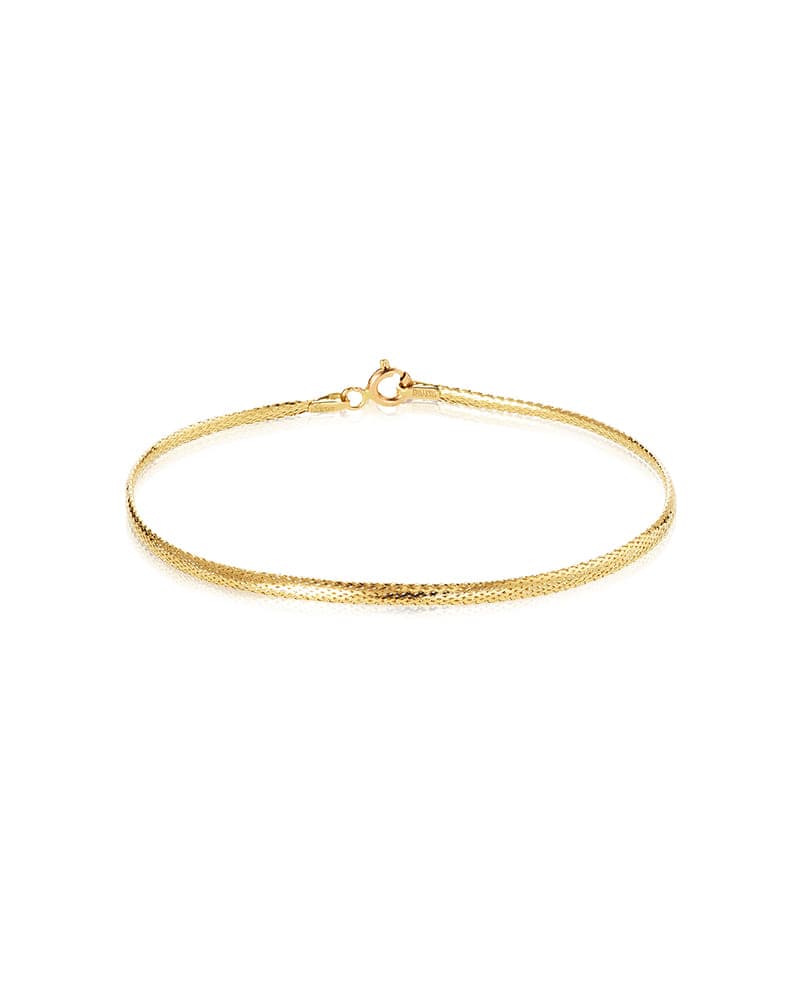 14k Satin Bracelet